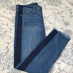 Side detail loft jeans, skinny
